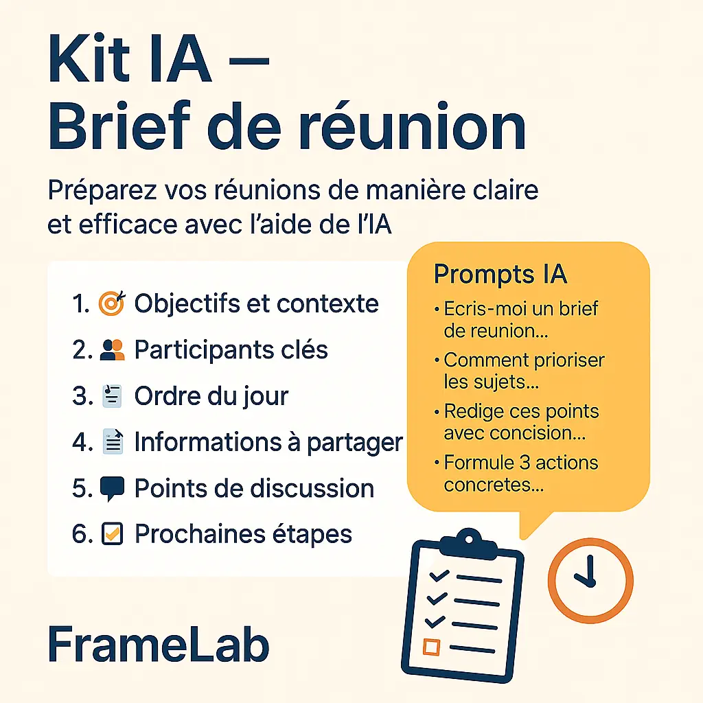 Brief de réunion