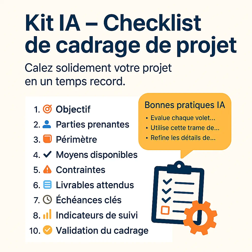 Checklist de cadrage