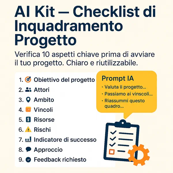 Checklist di inquadramento